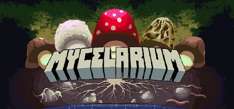 Mycelarium Steam header art.
